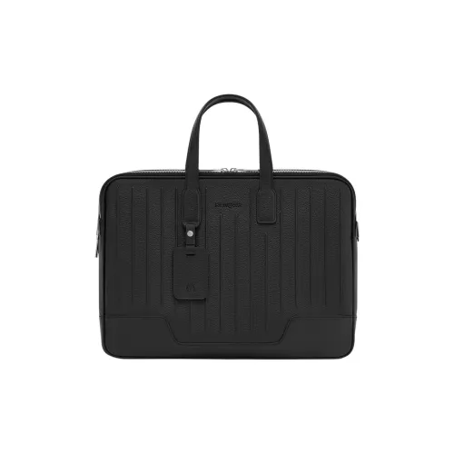 RIMOWA GRAIN LEATHER Сумка Стандартная Мужская Черная