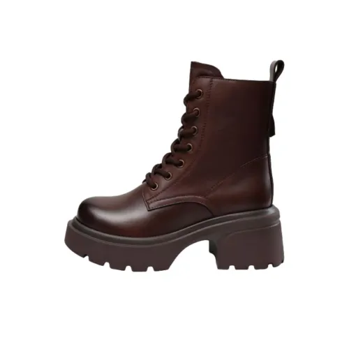 SENJIALUO 14 см Мартин Ботинок 6,0 см Женский