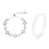 Клевер четырехлистный Набор [Белый]