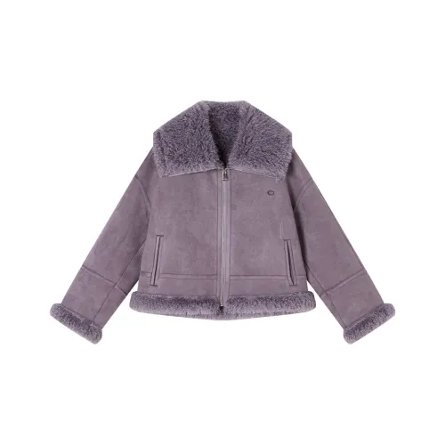 XIANGYING Фиолетовый Женские Меховые изделия