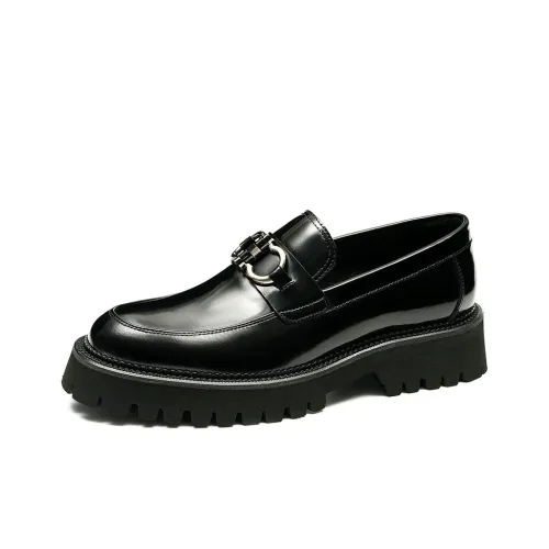 FARVARWO Лоферы Натуральная кожа Мужская обувь Кожаные туфли Мужской