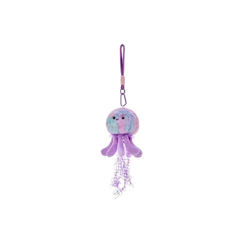FANNIKEER Palm Gem Cute Marine Life Jellyfish Plush Pendant 21cm Рекомендуемая высота