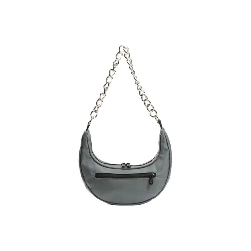 Manhattan Portage Ткань Сумка Сумка через плечо Женская Серого цвета