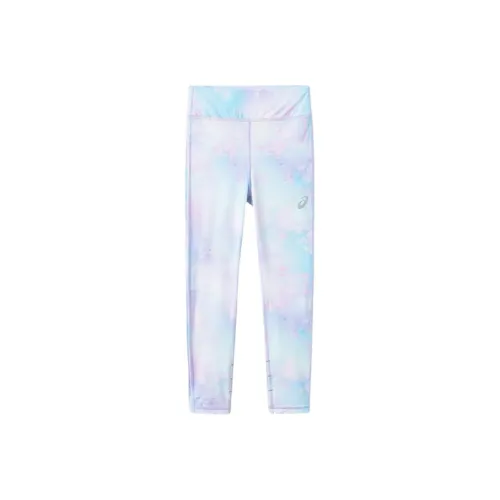 ASICS Леггинсы Sports Performance Legging Подростки Синий Зеленый