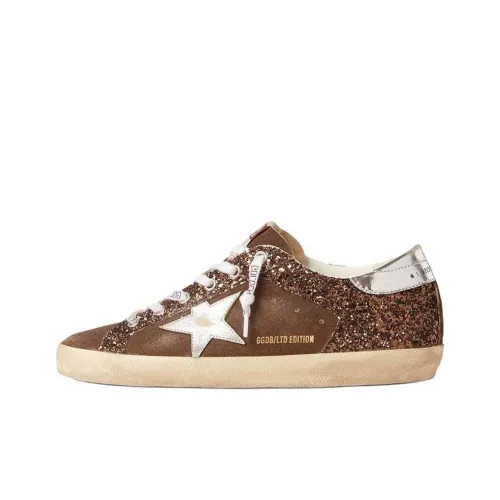 Golden Goose Супер Звезда Low Топ Скейтборд Кроссовки Женские Коричневый