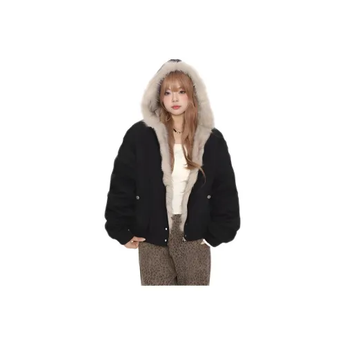 Genius Pooh Женская одежда Пальто Пуховая куртка Унисекс