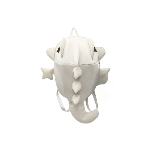 AUNG Nylon Backpack Standard Unisex White Gray Black AUNG Нейлон Рюкзак Стандартный Унисекс Белый Серый Черный