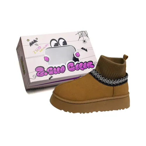 Z.SUO Термический Увеличивающий Высоту Противоскользящий Ботинки для Носка Женские