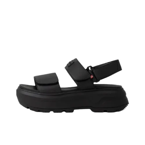 HUNTER Городской Liber Пляжные сандалии Унисекс Черный