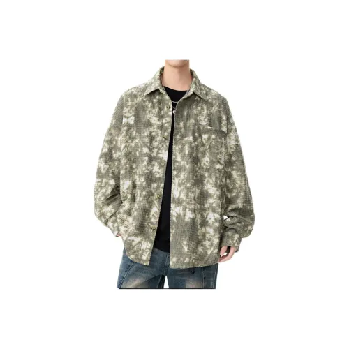 HYUNDAI Ландшафт Рисование Зеленый Унисекс Рубашки