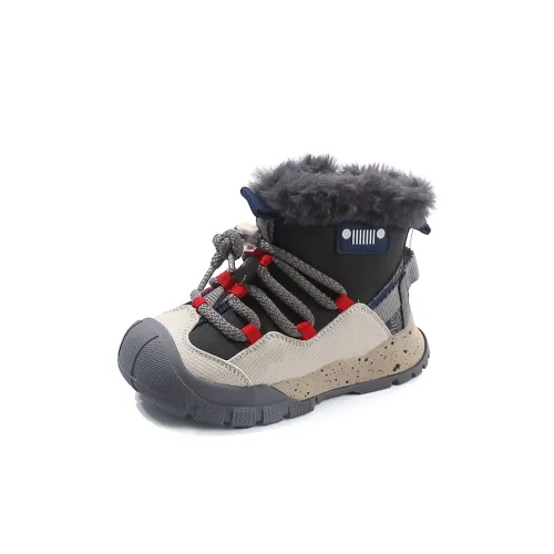 KINDDOG Slip-resistant Abrasion-resistant High Top Детские Хлопковые Ботинки