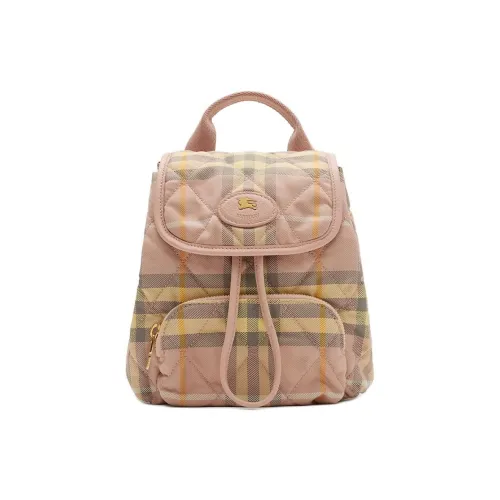 Burberry Horseshoe Полиамид Рюкзак Мини Женские Чай Размер бюстгальтера Розовый