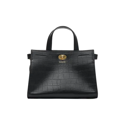 Burberry Cotswolds Lambskin Bag Mini Women's Black