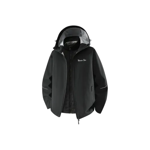 Warrior Поход Городская жизнь Путешествие Коммутирование Водонепроницаемый Wa Ветрозащитный To Сохранять тепло Ветровка Женские