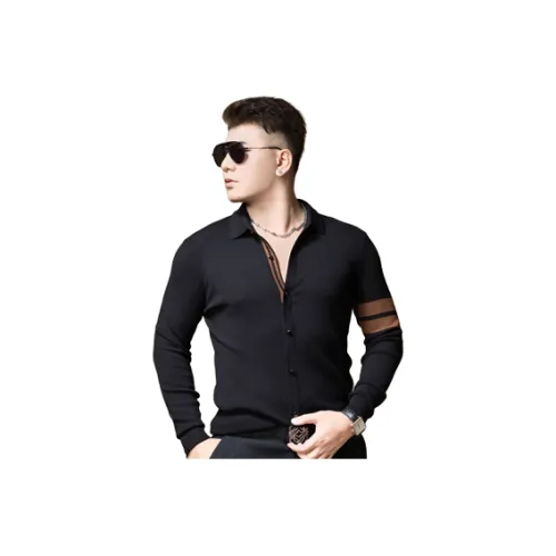 MH Черный Мужской Трикотаж