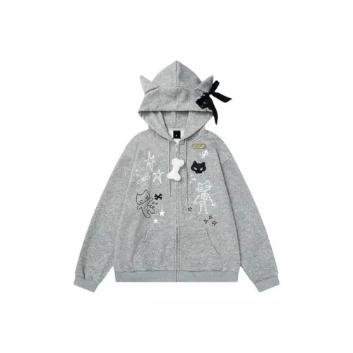 MOONCORE Свитшот Куртка Унисекс