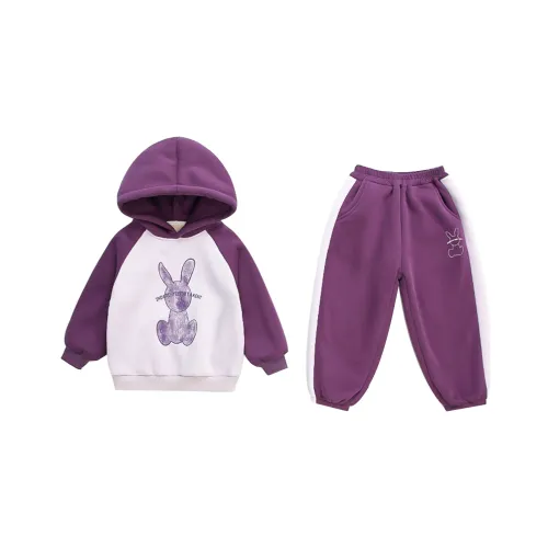 MILING Фиолетовый Kids Повседневная Спортивная Одежда