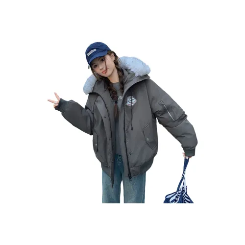 STGX Серый Женский пуховик