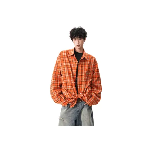 TONYBEAR Оранжевый Унисекс Рубашки
