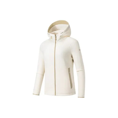 ANTA Бежевый Желтый Простой Хаки Женский Трикотаж