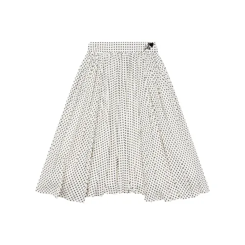PHILOSOPHY DI LORENZO SERAFINI Полный принт гороховый узор умеренный юбка детский