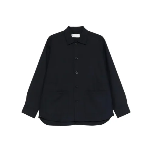 Universal Works Мужские Синие Рубашки