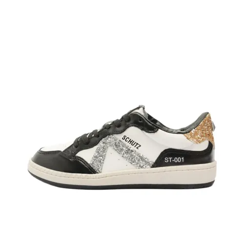 Schutz ST 001 Low Топ Скейтборд Кроссовки Женские Черные