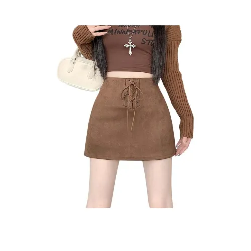 SNZX Повседневные короткие юбки женские