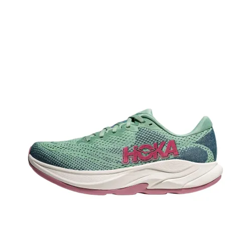 HOKA ONE ONE RINCON 4 Повседневные Беговые Кроссовки Женские Зеленые