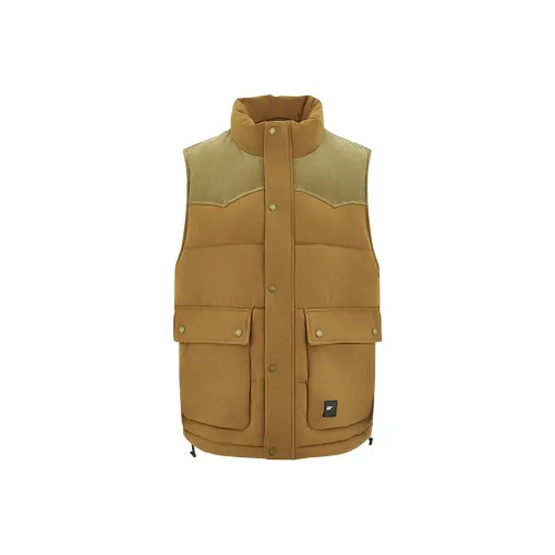 CAT Темный хаки Мужские жилеты