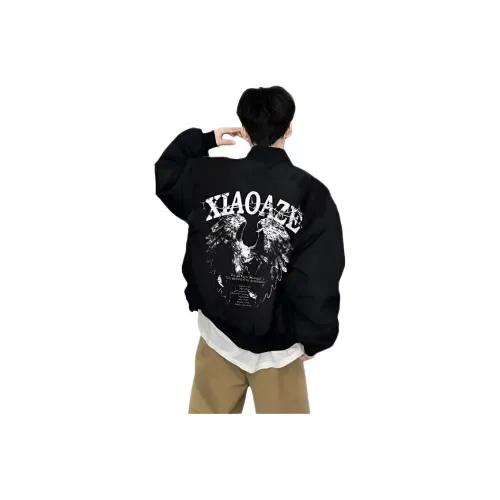 ZHIO Черный Унисекс Куртки