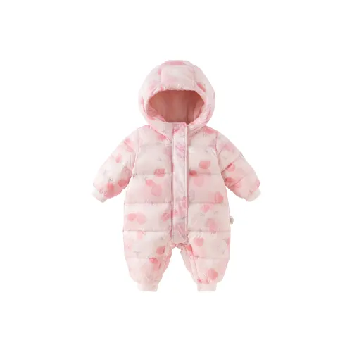 DAVE BELLA Клубничный с принтом Kids Комбинезоны Ползунки