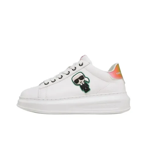 Karl Lagerfeld Низкие Кроссовки для скейтбординга Женские Белые