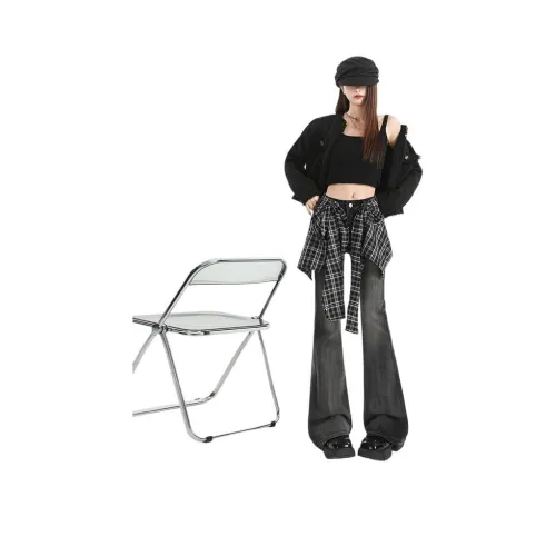 Olivia Share777 Черные Женские Джинсы