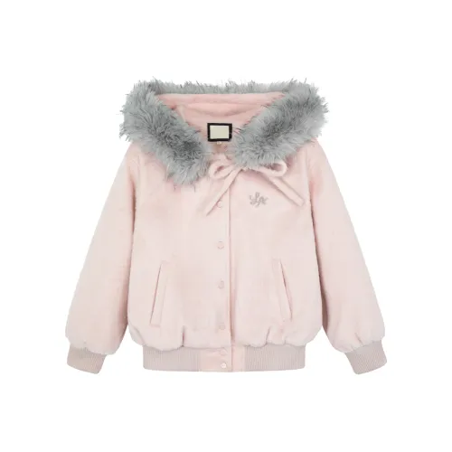 DITB Розовое Женское Пальто