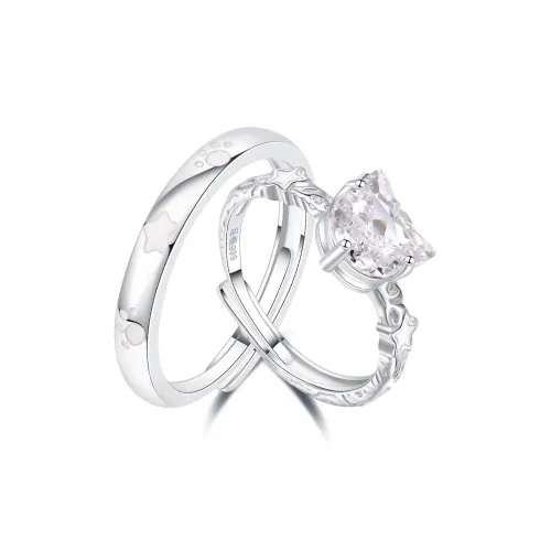 CAREBEARS 999 Fine Серебряный Кольца Унисекс