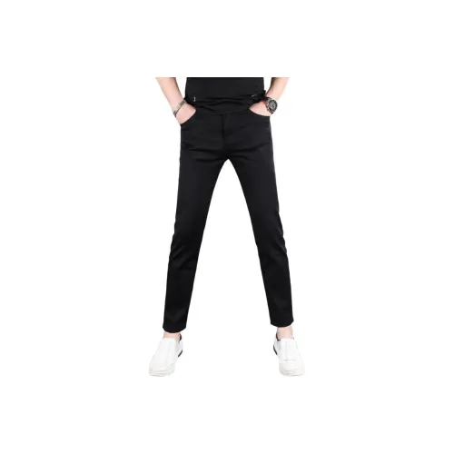 CHAOZHANGGUI Мужские черные джинсы