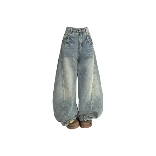 Olivia Share777 Blue Tone Women's Jeans Olivia Share777 Женские Джинсы с Голубым Оттенком