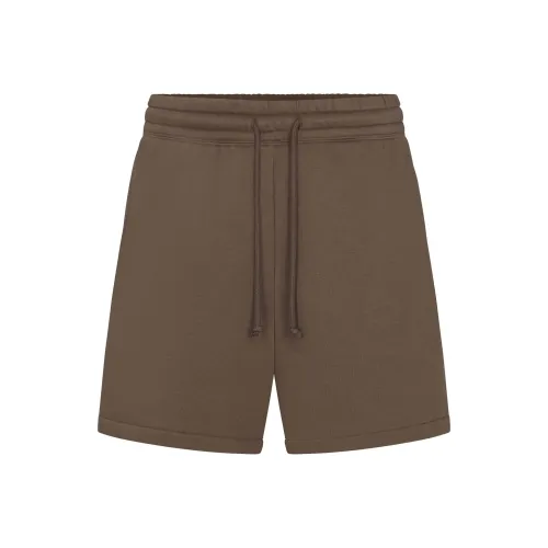 SKIMS FW25 Флис LOUNGE MENS Relaxed Короткий Повседневные шорты Мужской