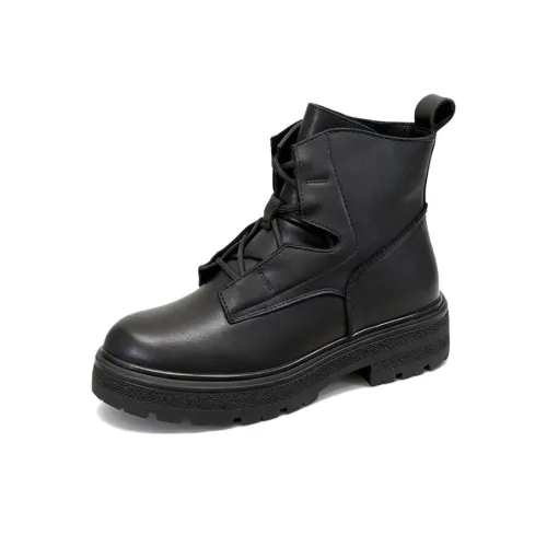 JHCZC Martin Boots Мужские Черные