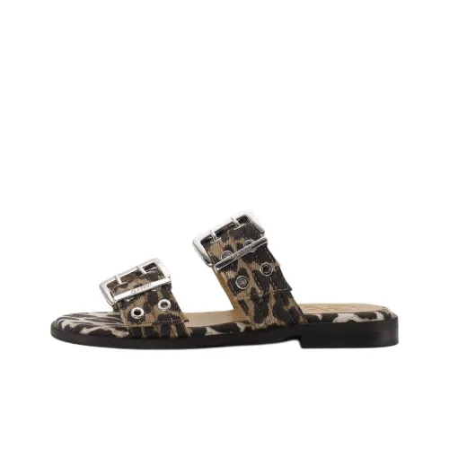 GANNI Слипоны Женские Коричневый