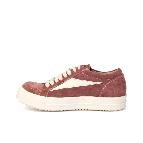 RICK OWENS совместный бренд RO Low Топ Скейтборд Кроссовки Женские Розовые