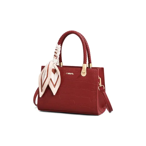 MILLIE'S Коровья кожа Сумка через плечо Стандартная Женская Красный Абрикос