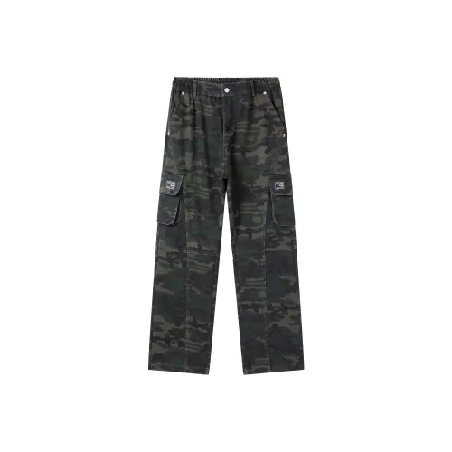 Jeep P755MWNT55 Армейский зеленый камуфляж Унисекс Карго-брюки