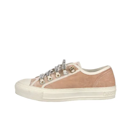 DIOR Walk'n'Dior Low Топ Скейтборд Кроссовки Женские Розовые