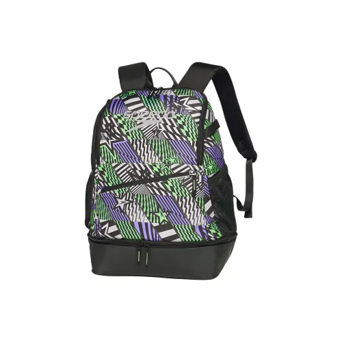 Speedo Полиэстер Рюкзак Унисекс Зеленый Фиолетовый Черный