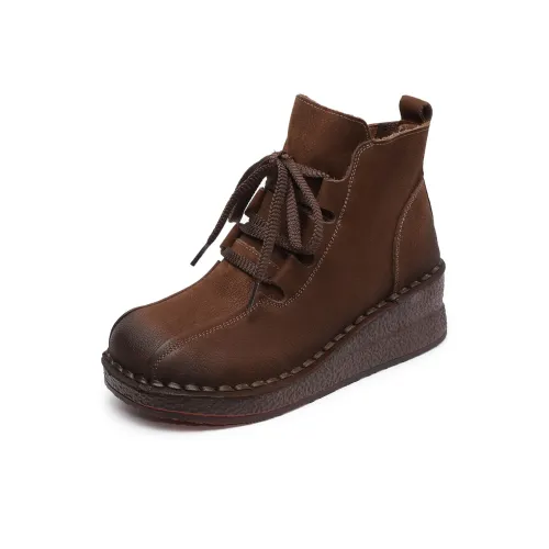 SENJIALUO 9,5 см Мартин Ботинок 5,0 см Женский