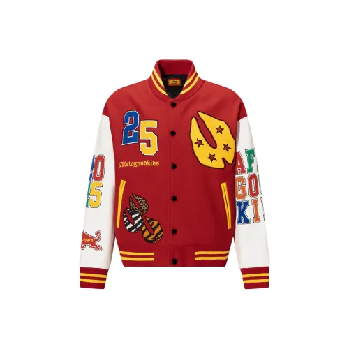 AFGK x LETOURENSHENG GT Бейсбольная куртка Унисекс