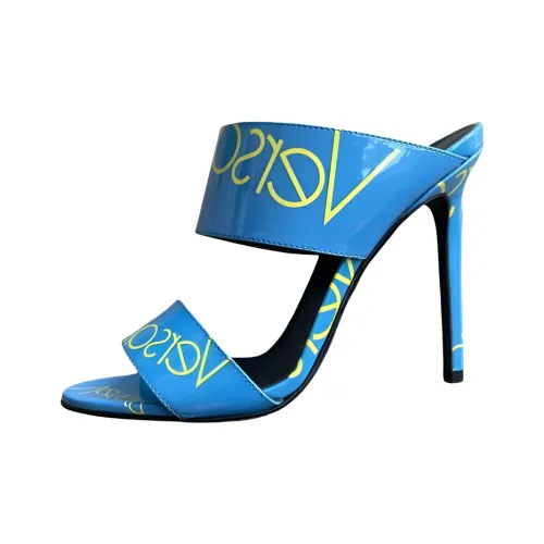 VERSACE Слипоны Женские Синие