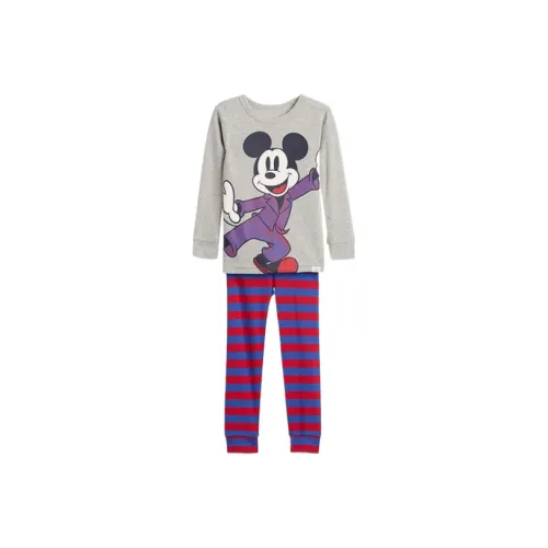 GAP X Disney Домашний комплект из двух предметов органический хлопок чесаный для малышей и детей дошкольного возраста пижамный комплект